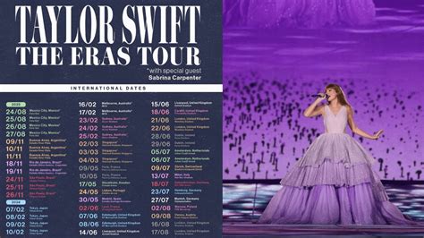 Tour Schedule .